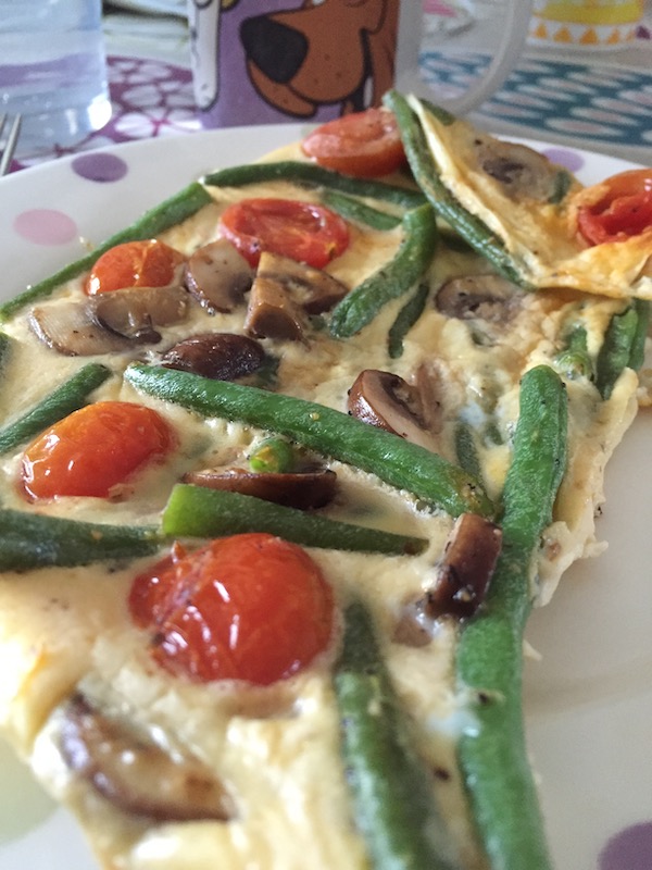 veggie omlette